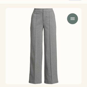 Ponte Wide Pants Land's End Pintuck Detailing